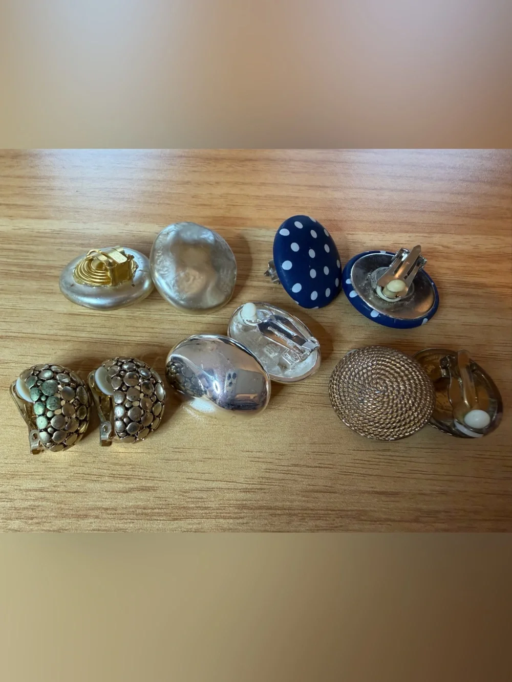 Assorted Women's Clip-On Earrings